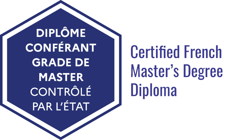 certified french master's degree diploma