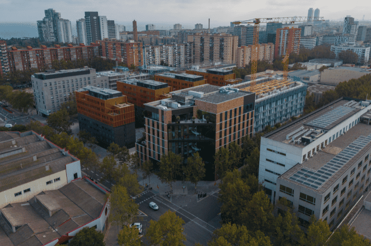 TBS Education Barcelona Campus landscape view