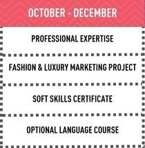October to december term for the MSc in fashion and Luxury marketing at TBS Education