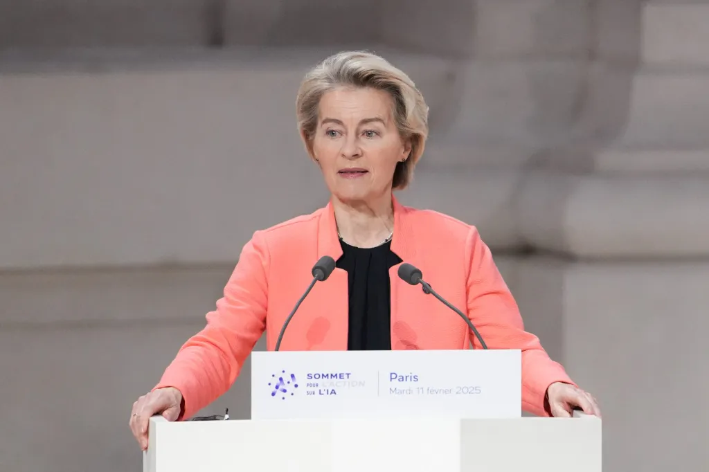 Von der Leyen  Artificial Intelligence Action Summit