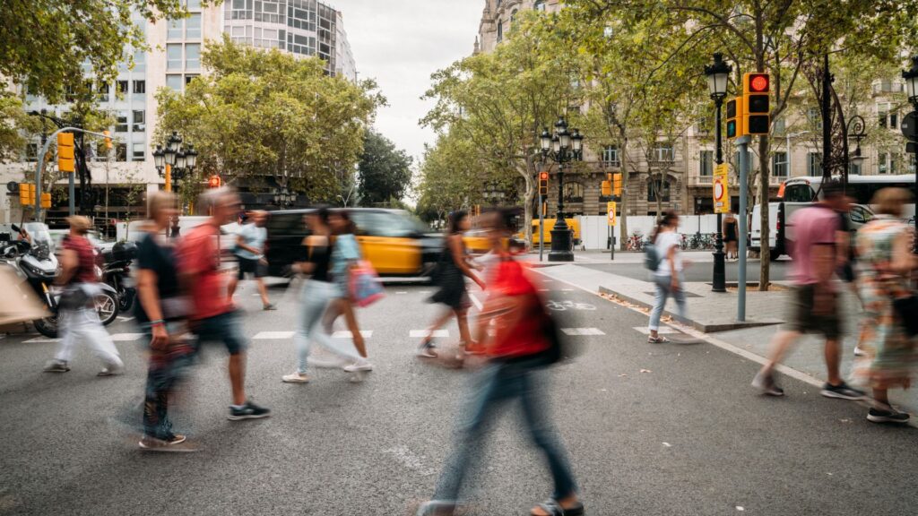 picture of barcelona streets