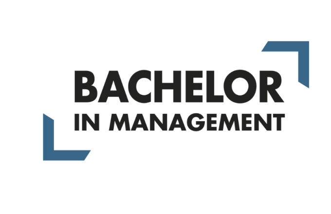 Bachelor in management logo