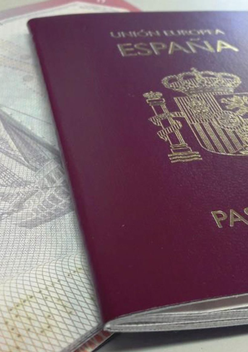 spanish visa/passport